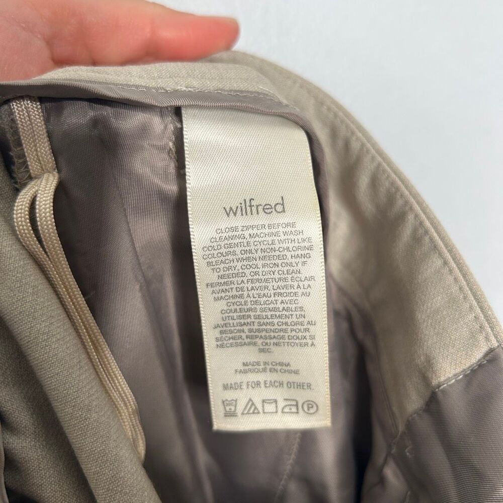 Aritzia Wilfred Elastic Waist (Re)ssential Stretch Suiting Alanya Pant - Picture 5 of 7